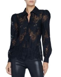 LAGENCE Jenica Lace Blouse Bloomingdales at Bloomingdales