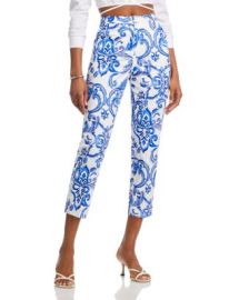 LAGENCE Ludivine Printed Pants Bloomingdales at Bloomingdales