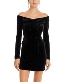 LAGENCE Micaela Velvet Blazer Dress Bloomingdales at Bloomingdales