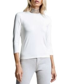 LAGENCE Mya Embellished Turtleneck Top   Bloomingdales at Bloomingdales