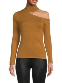 LAGENCE Nicky Cutout Turtleneck Sweater on SALE at Saks Off 5th