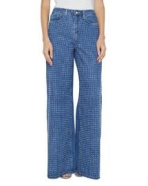 LAGENCE Quincy High Rise Wide Leg Jeans in Glendora Bloomingdales at Bloomingdales