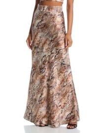 LAGENCE Ryker Silk Maxi Skirt Bloomingdales at Bloomingdales