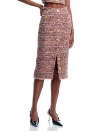 LAGENCE Tai Tweed Midi Skirt Bloomingdales at Bloomingdales