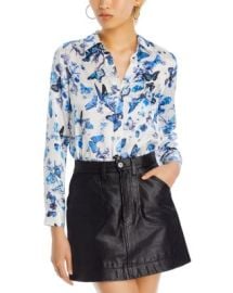 LAGENCE Tyler Silk Blouse Bloomingdales at Bloomingdales