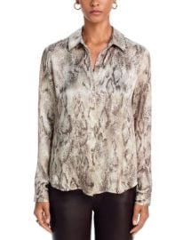 LAGENCE Tyler Silk Blouse Bloomingdales at Bloomingdales