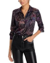 LAGENCE Tyler Silk Blouse Bloomingdales at Bloomingdales