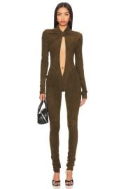 LAQuan Smith Front Keyhole Jumpsuit at Revolve