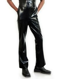 LATEX BOOTCUT PANTS AVELLANO Official website at Avellano