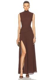 LAcademie by Marianna Amouage Gown in Brown FWRD at FWRD