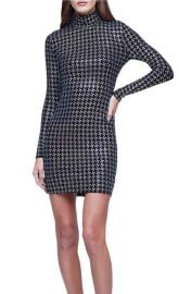 LAgence Cher Dress In Houndstooth Shop Premium Outlets at Shop Simon