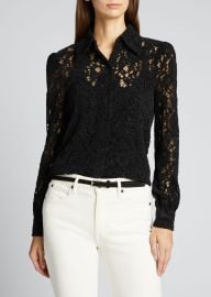 LAgence Jenica Lace Blouse - at Bergdorf Goodman