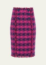 LAgence Kitty Tweed Skirt - at Bergdorf Goodman