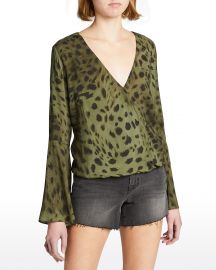 LAgence Mei Blouse at Neiman Marcus