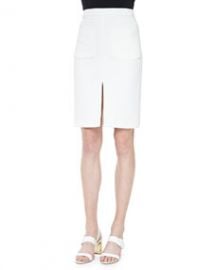 LAgence Two-Pocket Slit Pencil Skirt at Neiman Marcus