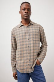 LENNOX SHIRT - CHARCOAL MIRE at Rails