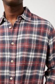 LENNOX SHIRT - RED SHADOW MELANGE Rails at Rails