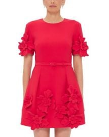 LEO LIN Aurelie Appliqu Mini Dress Bloomingdale39s at Bloomingdales