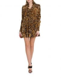 LEOPARD MINI DRESS at Italist