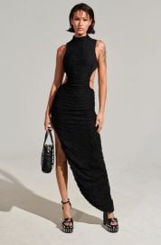 LET LOOSE MESH MAXI DRESS AKIRA at Akira