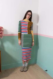 LFMarkey Cecil Dress - Multi Stripe Garmentory at Garmentory