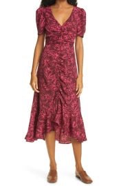 LIKELY Martinez Floral Ruched Dress at Nordstrom