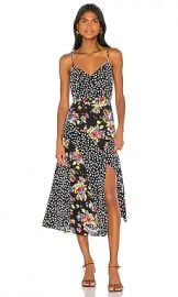 LIKELY Saige Dress in Black Multi from Revolve com at Revolve