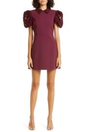 LIKELY Williams Lace Puff Sleeve Minidress at Nordstrom