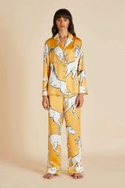 LILA CONTESSA SILK PAJAMA at Olivia von Halle