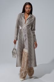 LILA CUTOUT TRENCH AKIRA at Akira