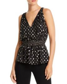 LINI Hannah Metallic Polka Dot Top - 100  Exclusive  Women - Bloomingdale s at Bloomingdales