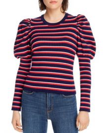 LINI Marla Striped Juliet-Sleeve Sweater - 100  Exclusive Women - Bloomingdale s at Bloomingdales