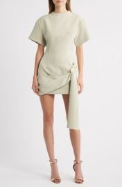 LIONESS Martini Draped Belt Minidress at Nordstrom