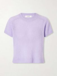 LISA YANG Siona cashmere and silk T-shirt at Net a Porter