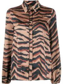 LIU JO Tiger Print Shirt - Farfetch at Farfetch