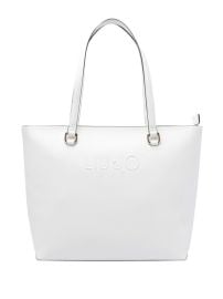 LIU JO logo-embossed Tote Bag White at Farfetch