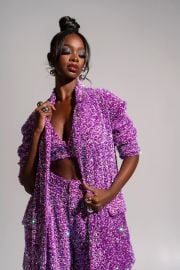 LIZA Sequin Blazer in ALEXANDRITE OFUURE at Ofuure
