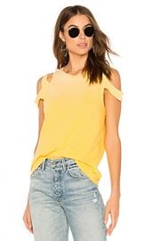 LNA Elijo Tee in Saffron Potassium from Revolve com at Revolve