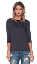 LNA Evan Long Sleeve in Stormy  REVOLVE at Revolve