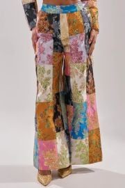 LOLITA PATCHWORK BROCADE TROUSER at Akira