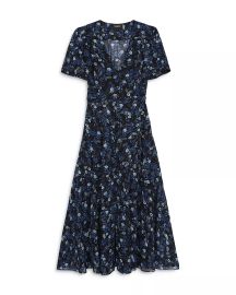 LONG DRESS WITH FLORAL PRINT  at The Kooples