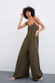 LONG FLOWY JUMPSUIT at Zara