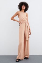 LONG RUSTIC JUMPSUIT at Zara