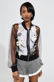 LOOK AT ME GO MESH BOMBER JACKET AKIRA at Akira