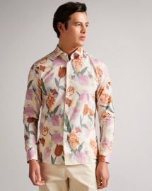 LORVA - NATURAL  Shirts  Ted Baker US at Ted Baker