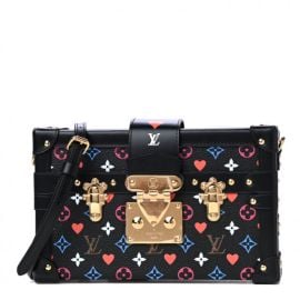 LOUIS VUITTON Game On Petite Malle Black 816892 FASHIONPHILE at Fashionphile