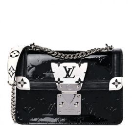 LOUIS VUITTON Vernis Epi Monogram Wynwood Black White 978858  FASHIONPHILE at Fashionphile