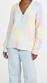 LOVESHACKFANCY Naveen V Neck Pullover at Shopbop