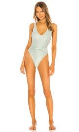 LOVEWAVE Sedona One Piece in Ash Moss from Revolve com at Revolve