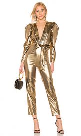 LPA Aurelia Jumpsuit in Gold from Revolve com at Revolve